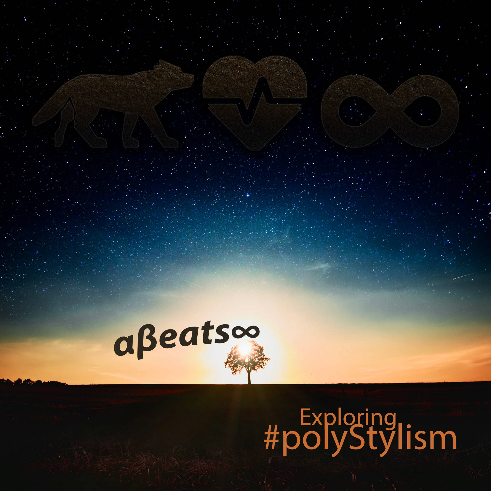 Alpha Beats Infinity Exploring polyStylism music album cover art